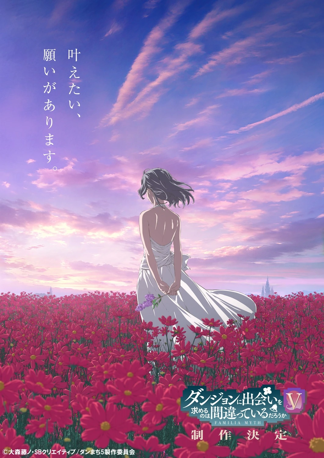 Danmachi Affiche Teaser